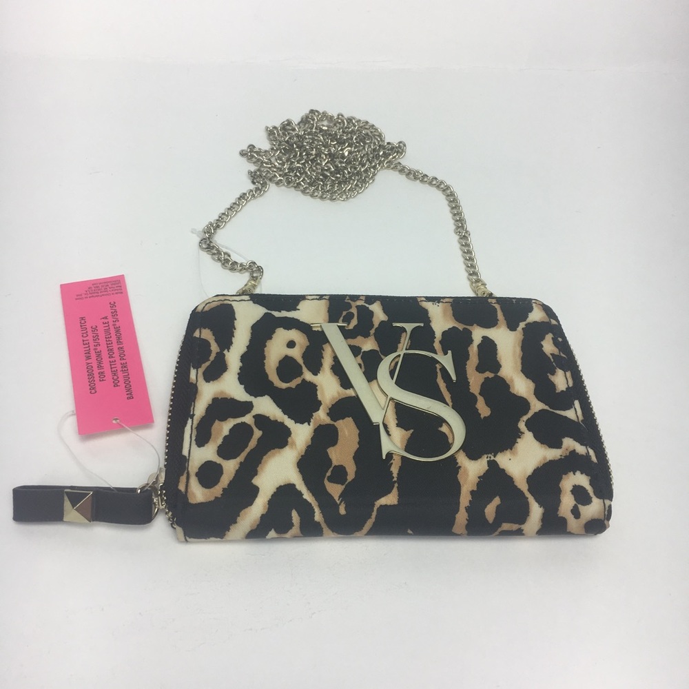 Victoria's Secret cross-body wallet iPhone 5 case - Picture 1 of 7